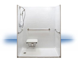 Walk in shower in Odessa by Independent Home Products, LLC