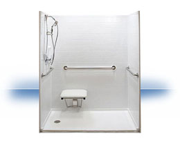 Walk in shower in Dover by Independent Home Products, LLC